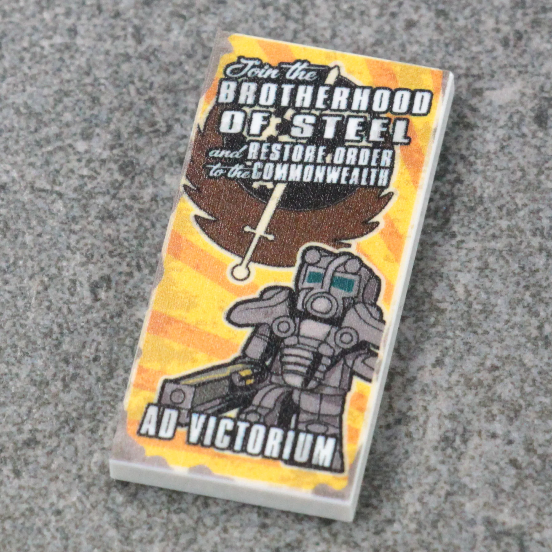Brotherhood Poster Tile