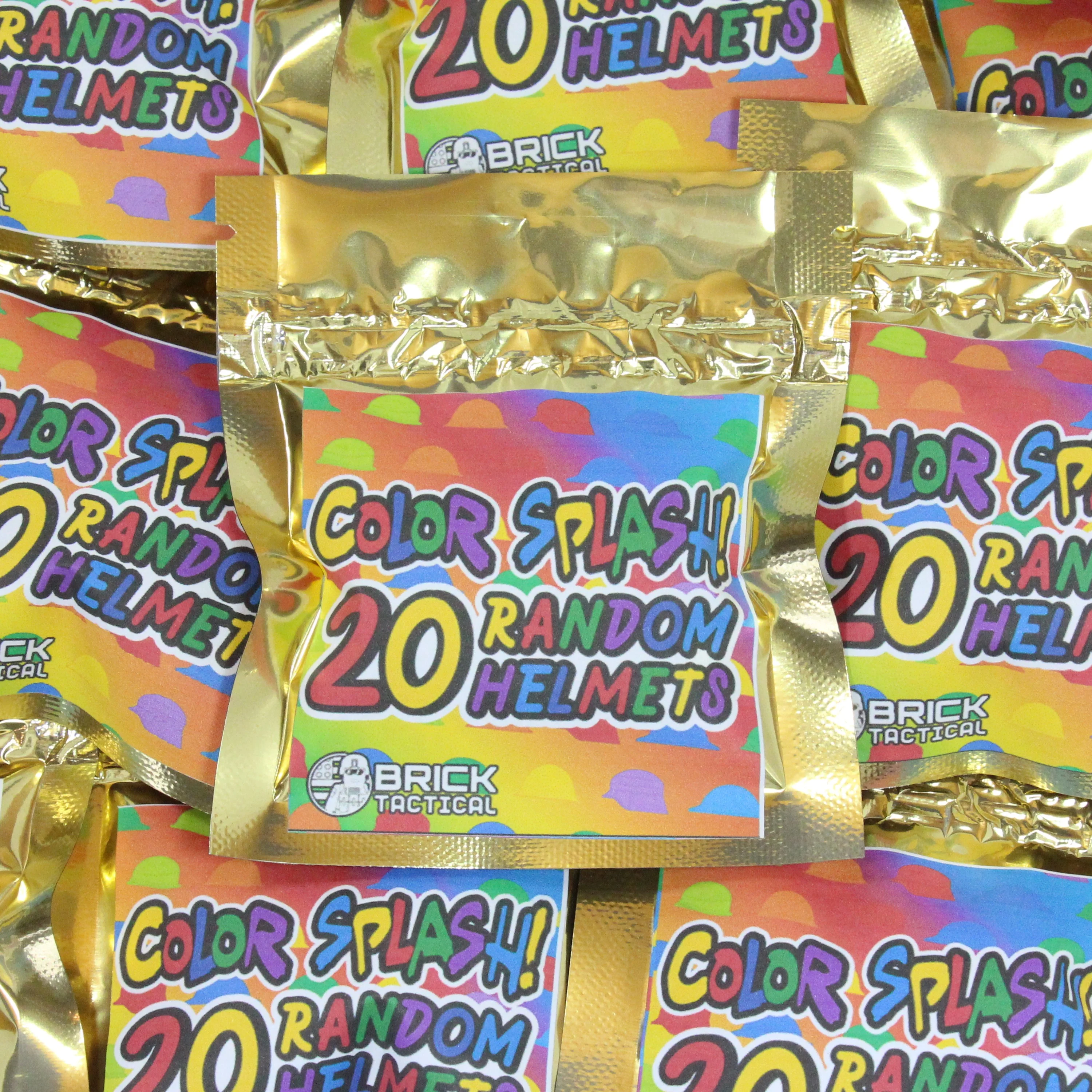 Helmet Color Splash Pack   x20 Helmets - Image 4
