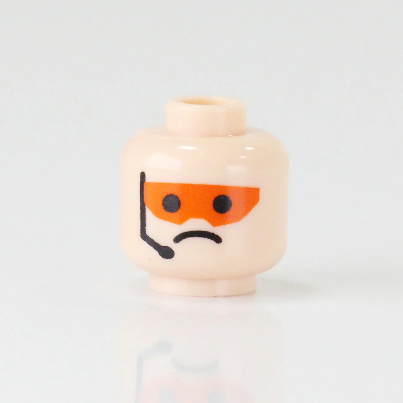 Orange Marine Head (Frown) - Image 2